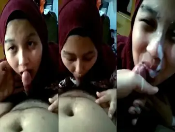 Sepong Kontol Crot Muka Ukhti Jilbab Asik WOT Lumer poster